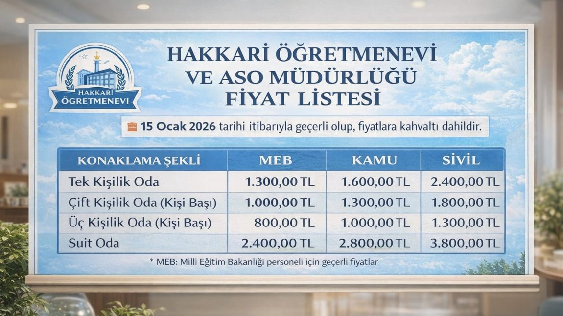 Hakkari Öğretmenevi ve Akşam Sanat Okulu - Fotoğraf 5