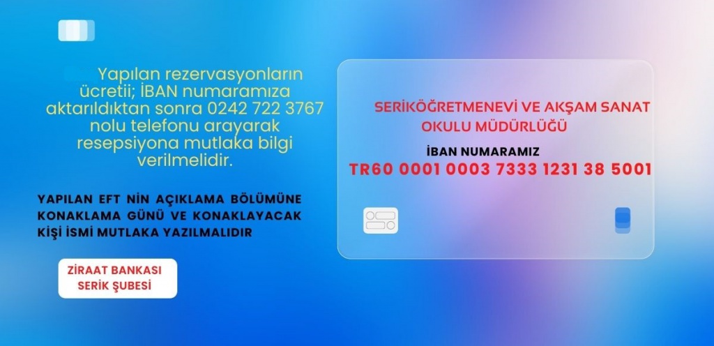 Serik Öğretmenevi ve Akşam Sanat Okulu - Fotoğraf 3