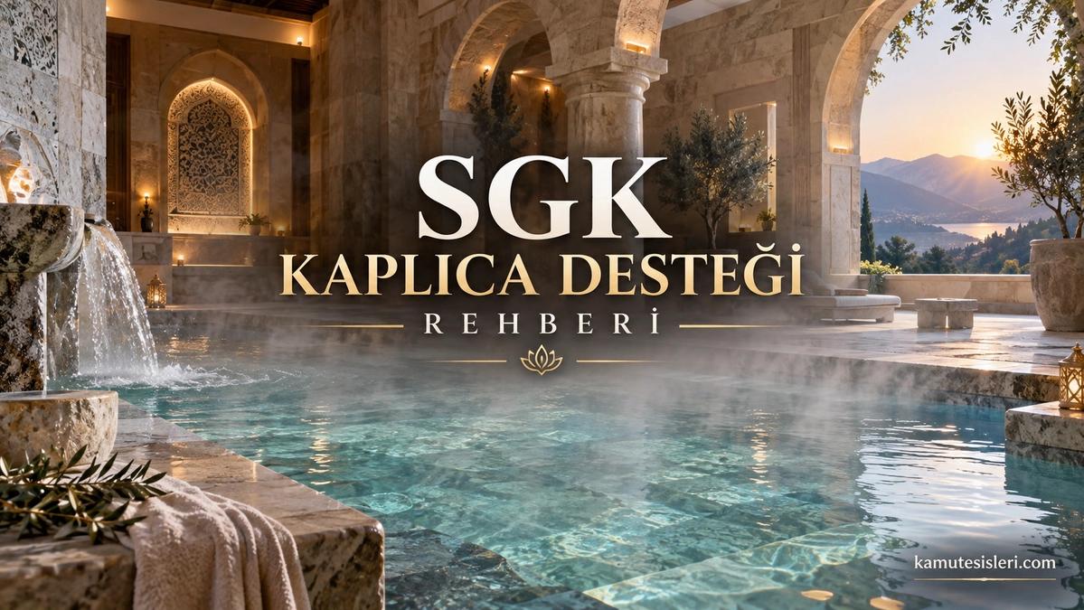 SGK Kaplıca Desteği 2026: Yol Parası Başvurusu, Şartları ve SGK Kapsamındaki Kaplıcalar